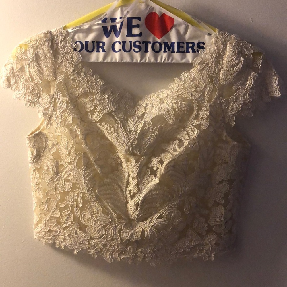 BHLDN Sydney bridal top - TADASHI SHOJI